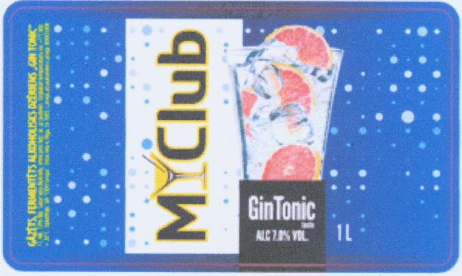Prekės ženklas: MY Club Gin Tonic